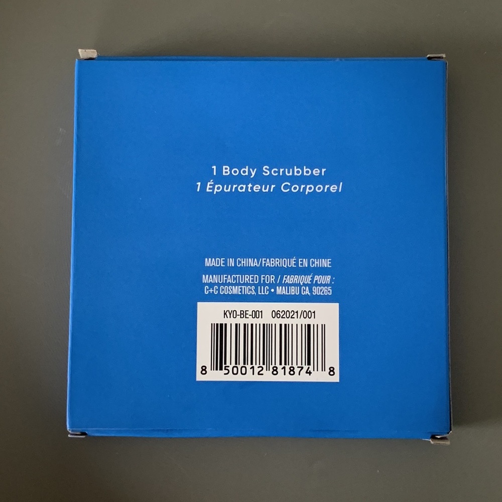 Kayo Body Scrubber in Blue - Picture 4 of 4